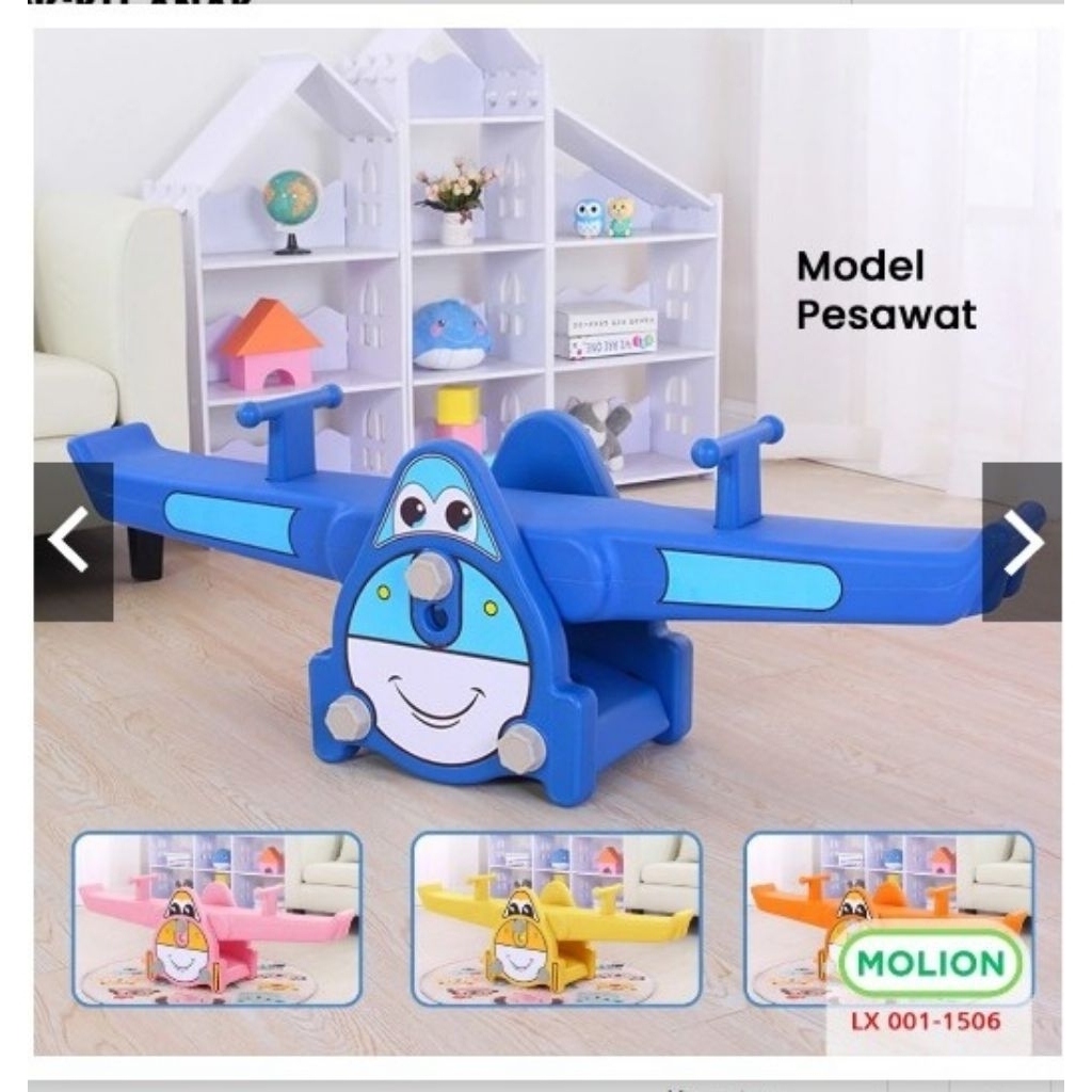 Mainan SNI Jungkat Jungkit Kuda Kudaan Mainan Anak Jungkat Jungkit Rocking Horse Bahan HDPE Jungkat-