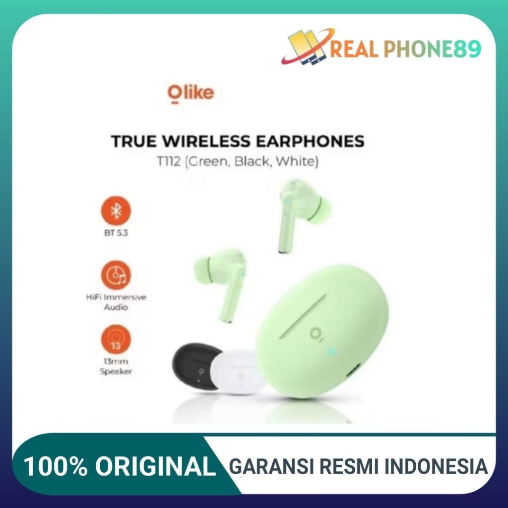 OPPO Enco Buds2 | Olike | Rexi | Realme | Vivo | Foomee Bluetooth Headset Earphone Original Garansi 