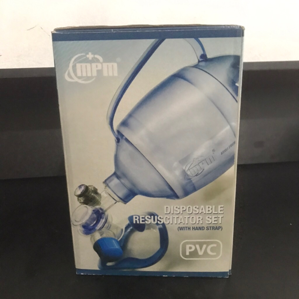 Ambubag MPM Resuscitator Set Disposable BE-1503 (Dewasa/Adult)