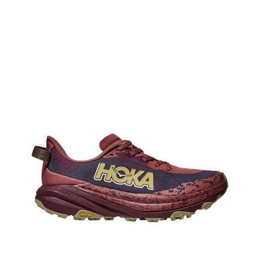 Hoka Speedgoat 6 Women's Trail Running Shoes - Rouge / Black Cherry