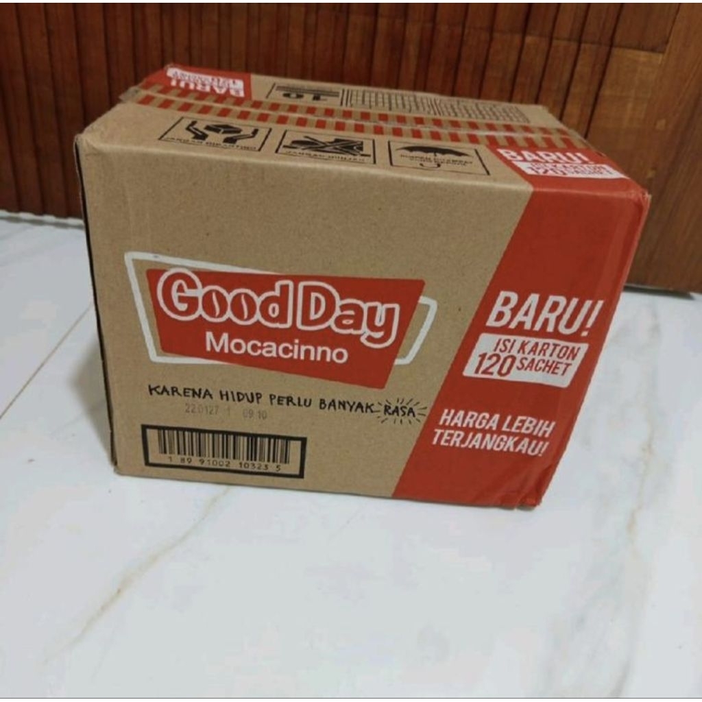 KOPI INSTAN GOOD DAY MOCACINNO 1 DUS ISI 12 RENCENG 120 SASET