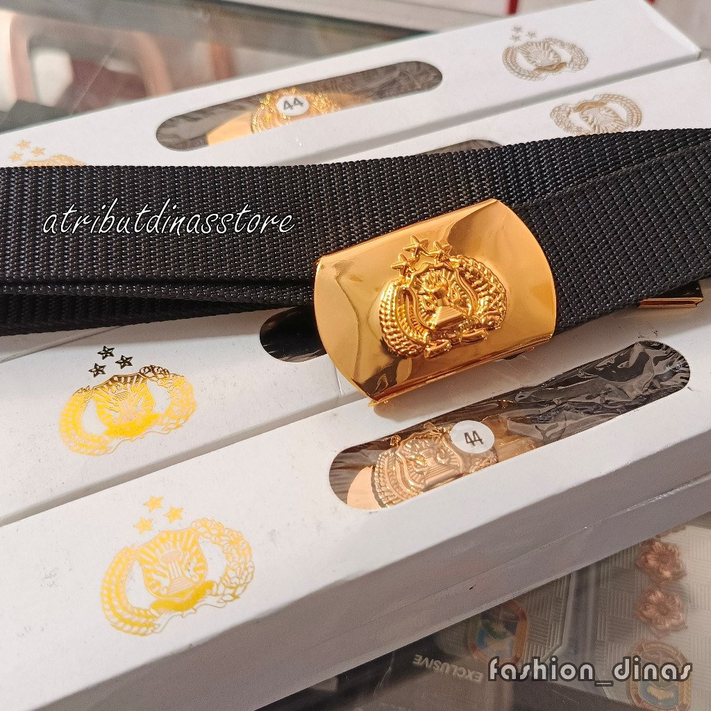 SABUK PDH JATAH POLRI ORIGINAL 120 CM SABUK POLRI SABUK PDH