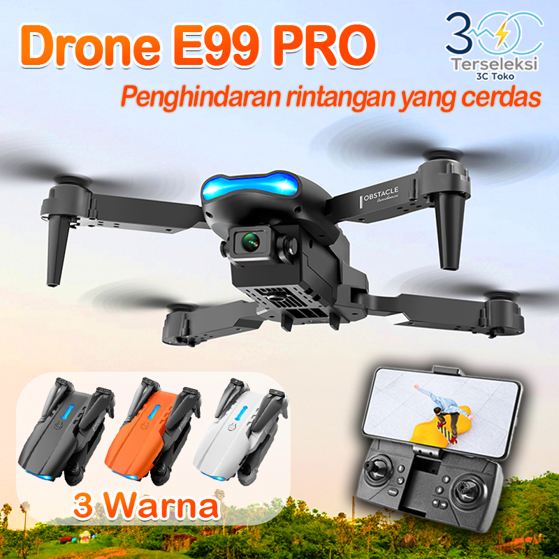 【READY】E88 Pro Drone/E99 Pro Drone Anti Tabrak Drone Mini Dengan Kamera HD Drone Smart Drone E88 Pro