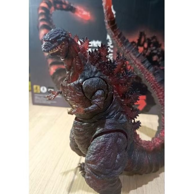 GODZILLA SHIN SHM S. H. M ORIGINAL BANDAI NIGHT COMBAT TRANSLUENT