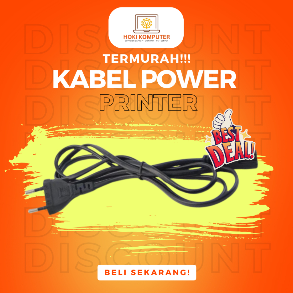 KABEL POWER PRINTER TERMURAH SEJAGAT SHOPEE
