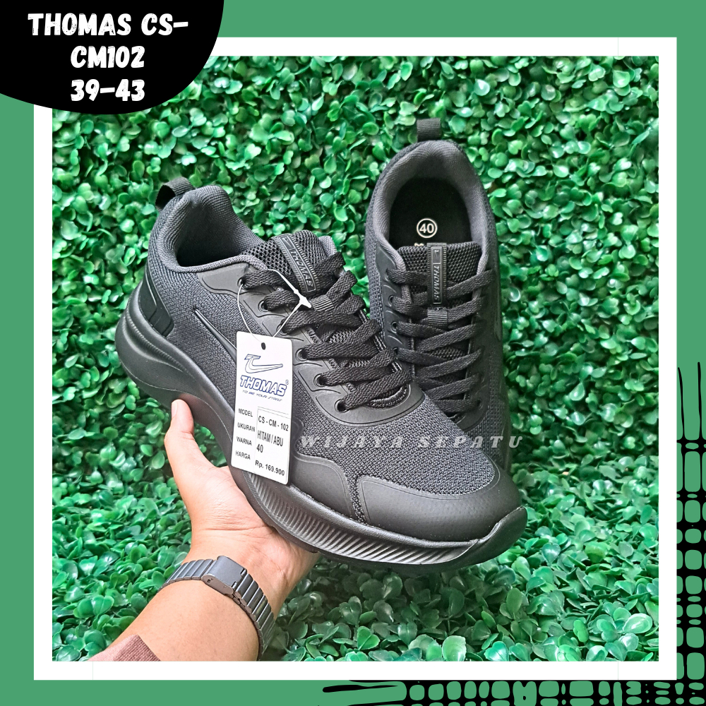 WIJAYA - Sepatu THOMAS CS-CM102 39-43 / Sepatu Sekolah / Sepatu Pria / Sepatu Olahraga Pria / Fashio