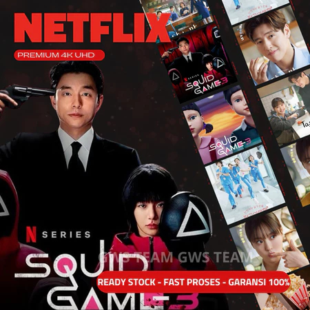 [STREAM] NETFLIX PREMIUM 1 SAMPAI 3 BULAN GARANSI 100%