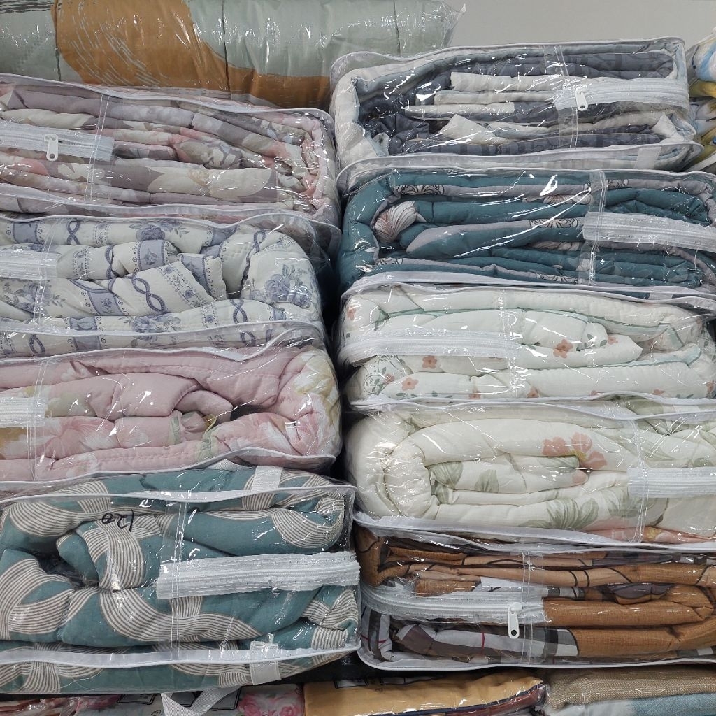 150x240 SET SELIMUT SINGGLE EXCLUSIVE UK + SPREI UK 120X200X30CM BAHAN KATUN EXCLUSIVE