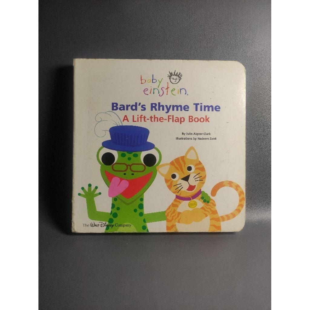 Preloved Buku Baby einstein Bard's Rhyme Time : A Lift-the-Flap Book