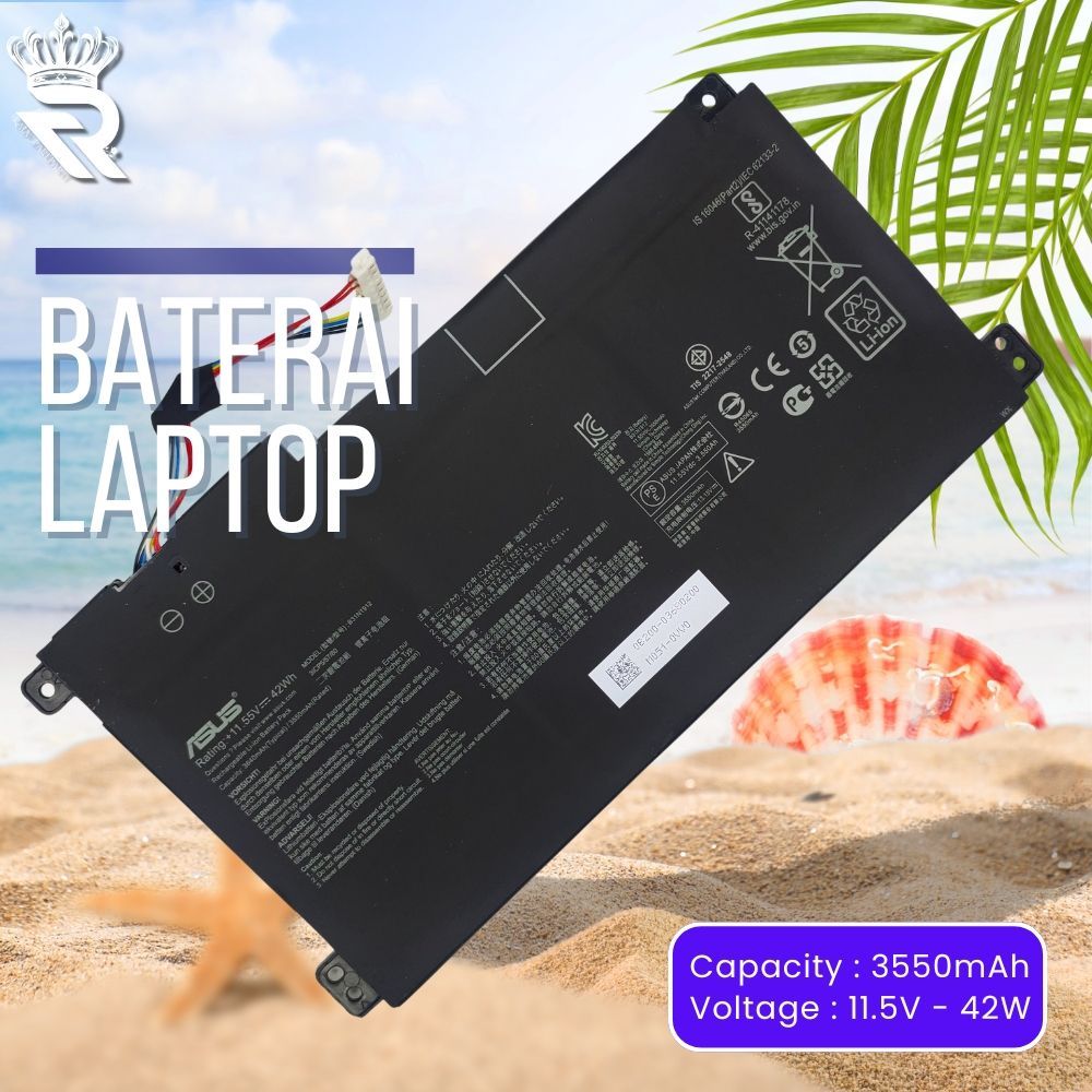 Baterai for Laptop Asus VivoBook E410 E410MA L410MA E510 L510