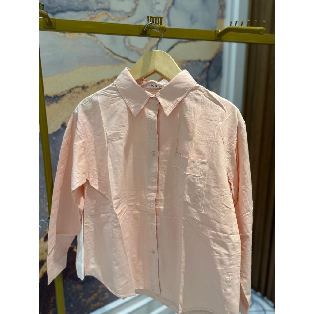 98211 KEMEJA HBT / KEMEJA OVERSIZE HBT / KEMEJA WANITA / KEMEJA KANTOR / KEMEJA HBT KANTONG SATU