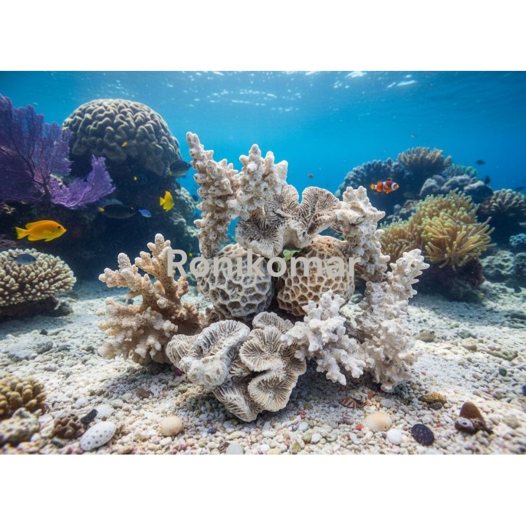 paket lengkap batu karang laut batu karang aquarium asesoris akuarium