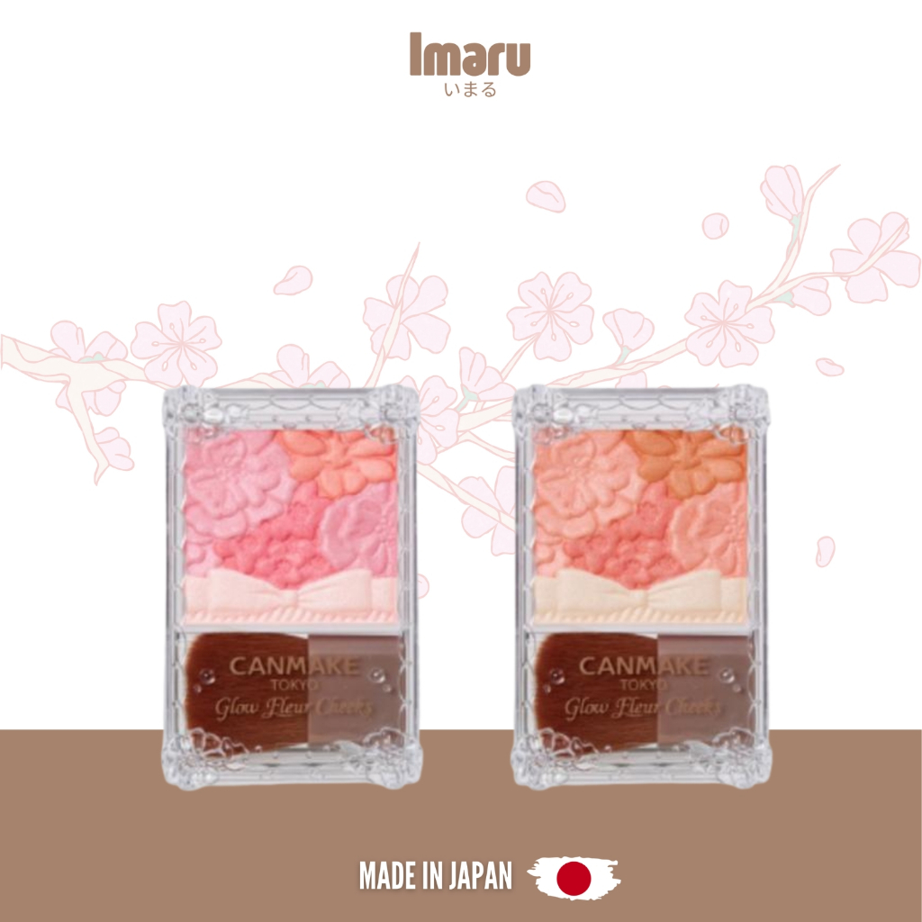 CANMAKE Glow Fleur Cheeks - Blush On