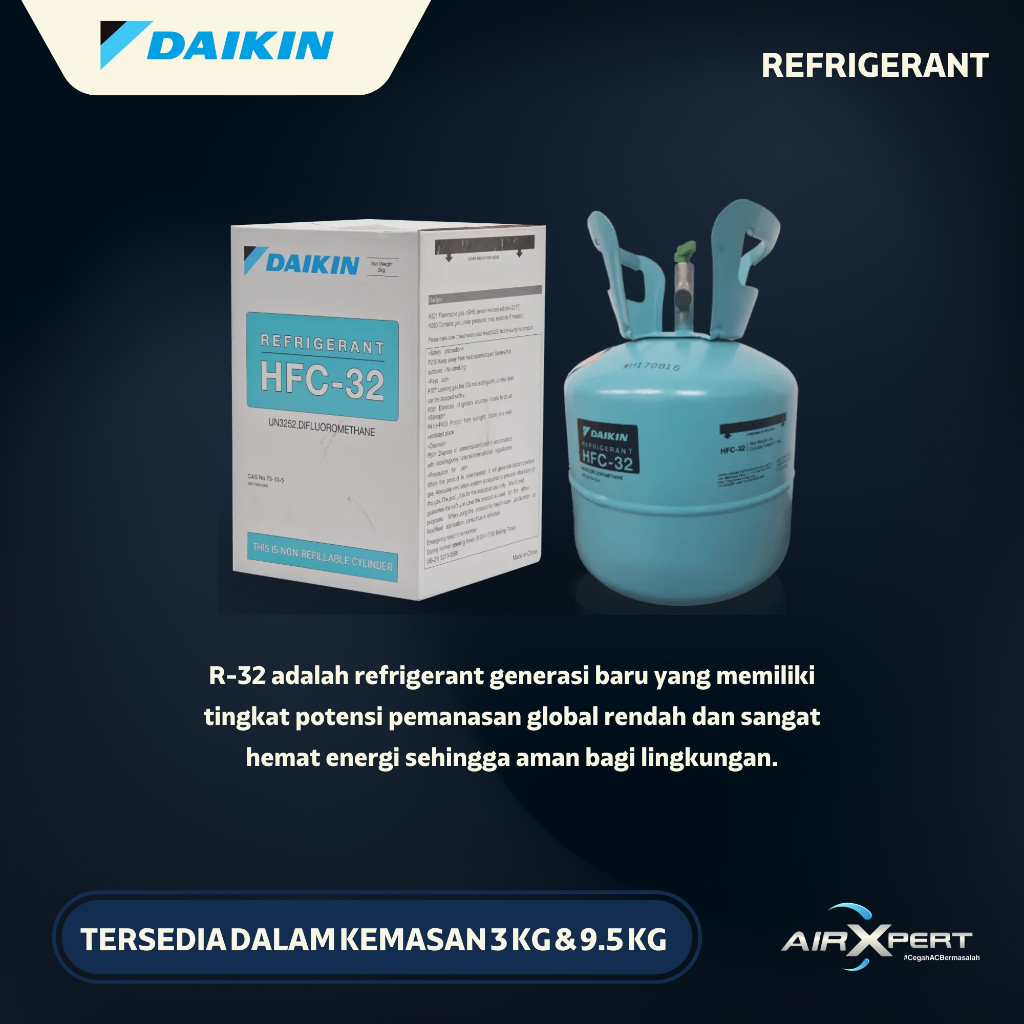 Daikin Refrigerant R-32