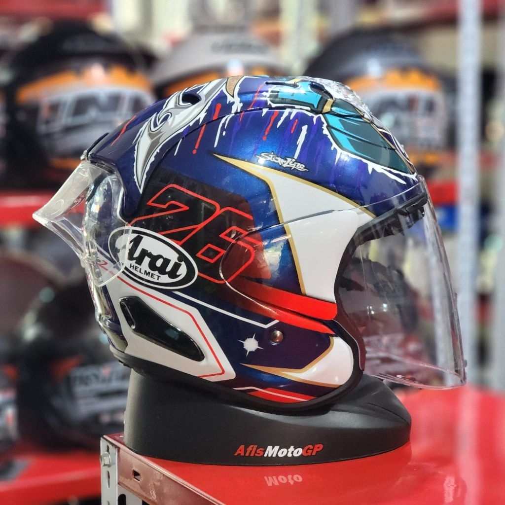 Helm VZ ram pedrosa shogun bukan Scott TSR ram 4 ram 5