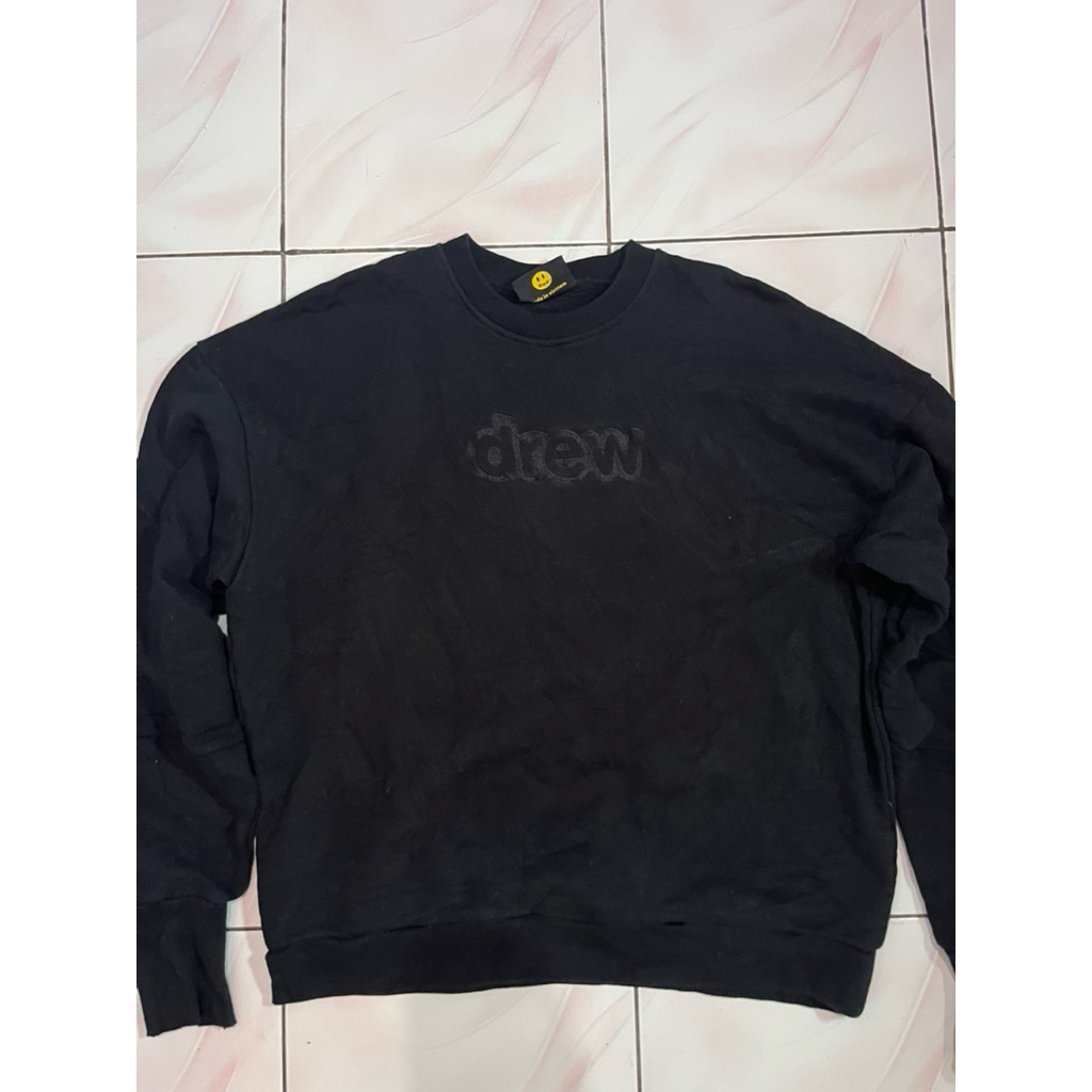 Drew House Secret Embroidered Black Crewneck