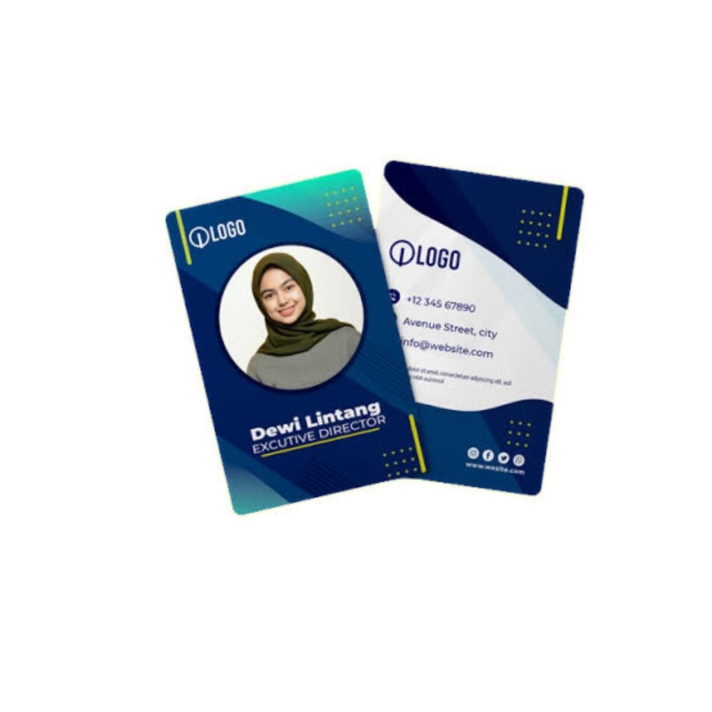 ID CARD CUSTOM PVC PRINT UV PREMIUM