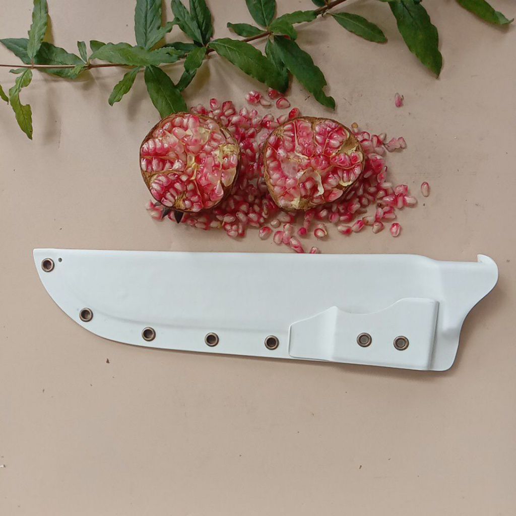 Sarung pisau PVC F Herder Stainles steel Handle Wood 26 cm