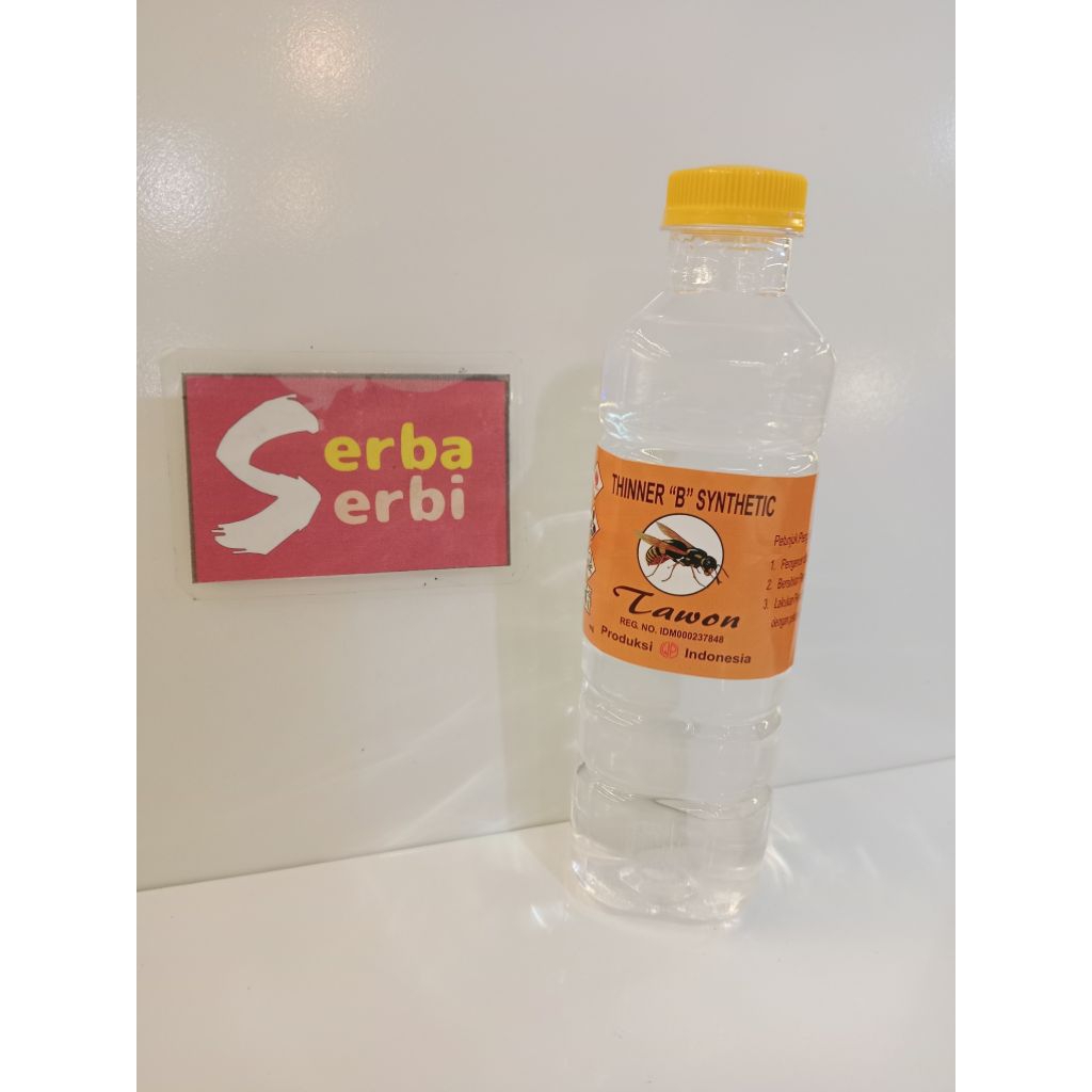 (BOTOL THINNER) Pengencer pelarut cat minyak kayu besi 300cc