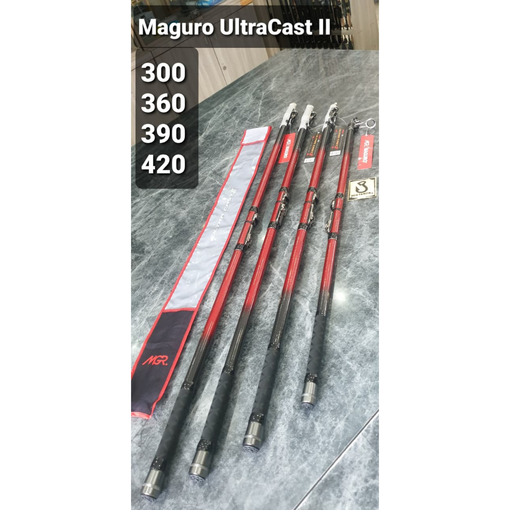 JORAN MAGURO ULTRACAST II TELESCOPIC - SURF ROD , JORAN PASIRAN 300 360 390 dan 420