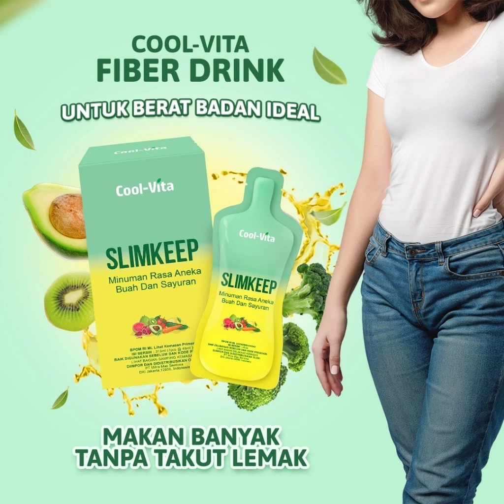 Coolvita SLIMKEEP Fiber Detox Drink 7 pouch/BOX