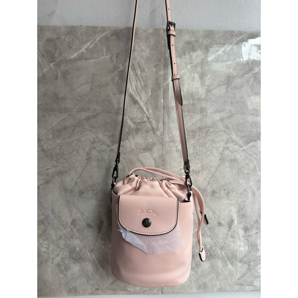 Tas Selempang Wanita Bahan Kulit Model Serut