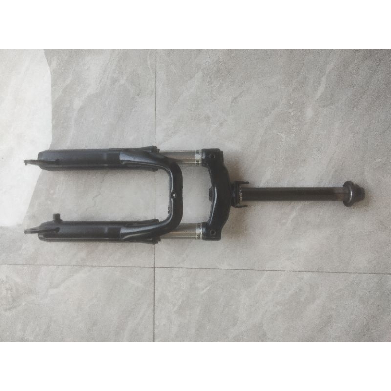 shock depan sepeda listrik  second orginal