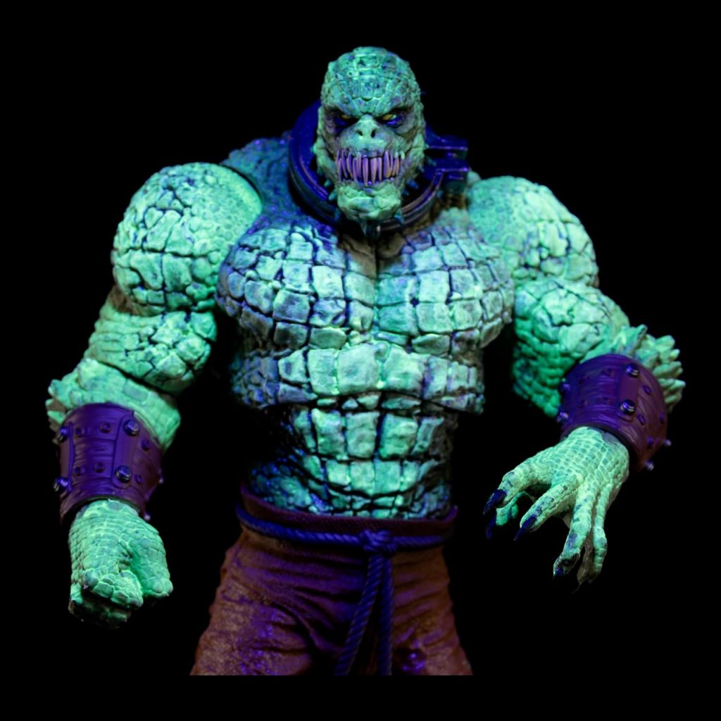 DISKON MCFARLANE TOYS - DC MULTIVERSE KILLER CROC (BATMAN: ARKHAM ASYLUM) GLOW IN THE DARK EDITION