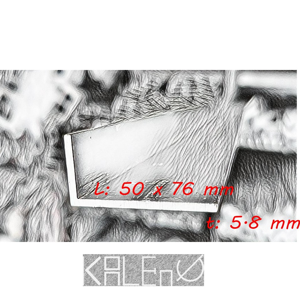 Siku Aluminium 50 x 76 x 5.8 mm