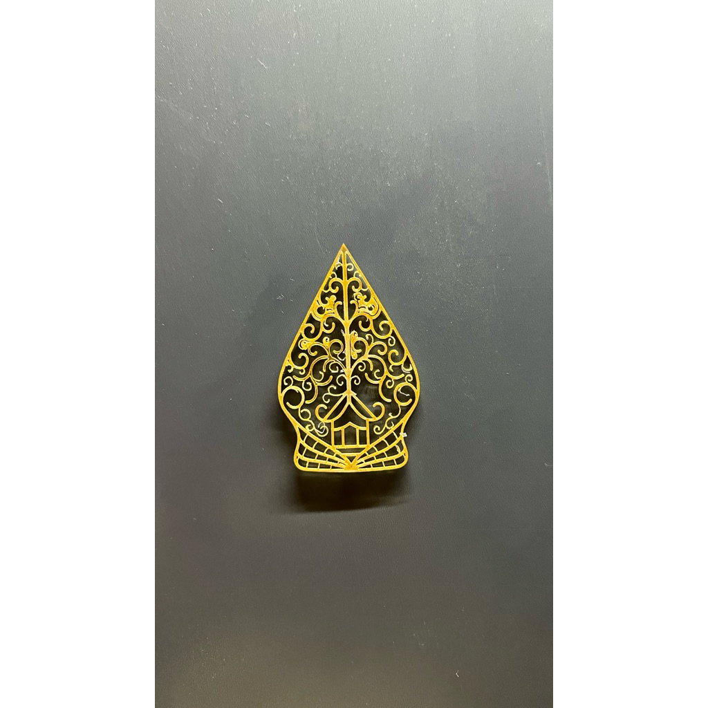 Gunungan Wayang Dekorasi Mahar akrilik