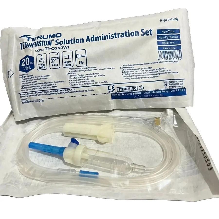 Infuset Terumo Selang Infus Terumo Infus set Terumo Dewasa