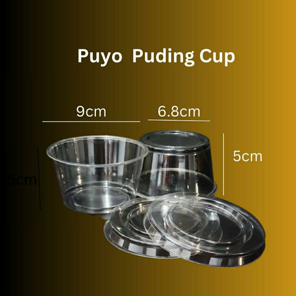 Cup Puyo (10 set) Cup Jelly 8oz /200ml