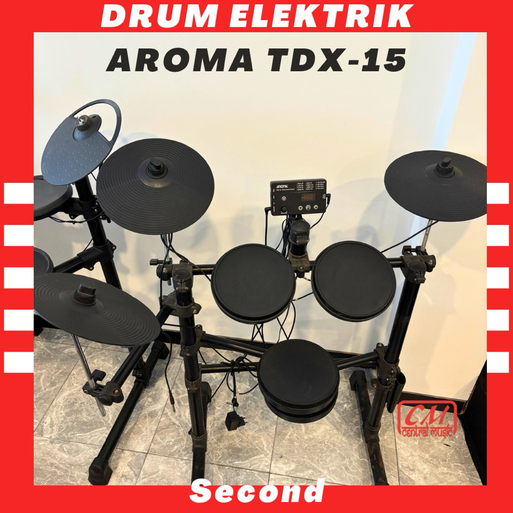 DRUM ELEKTRIK AROMA DTX-15 (SECOND)