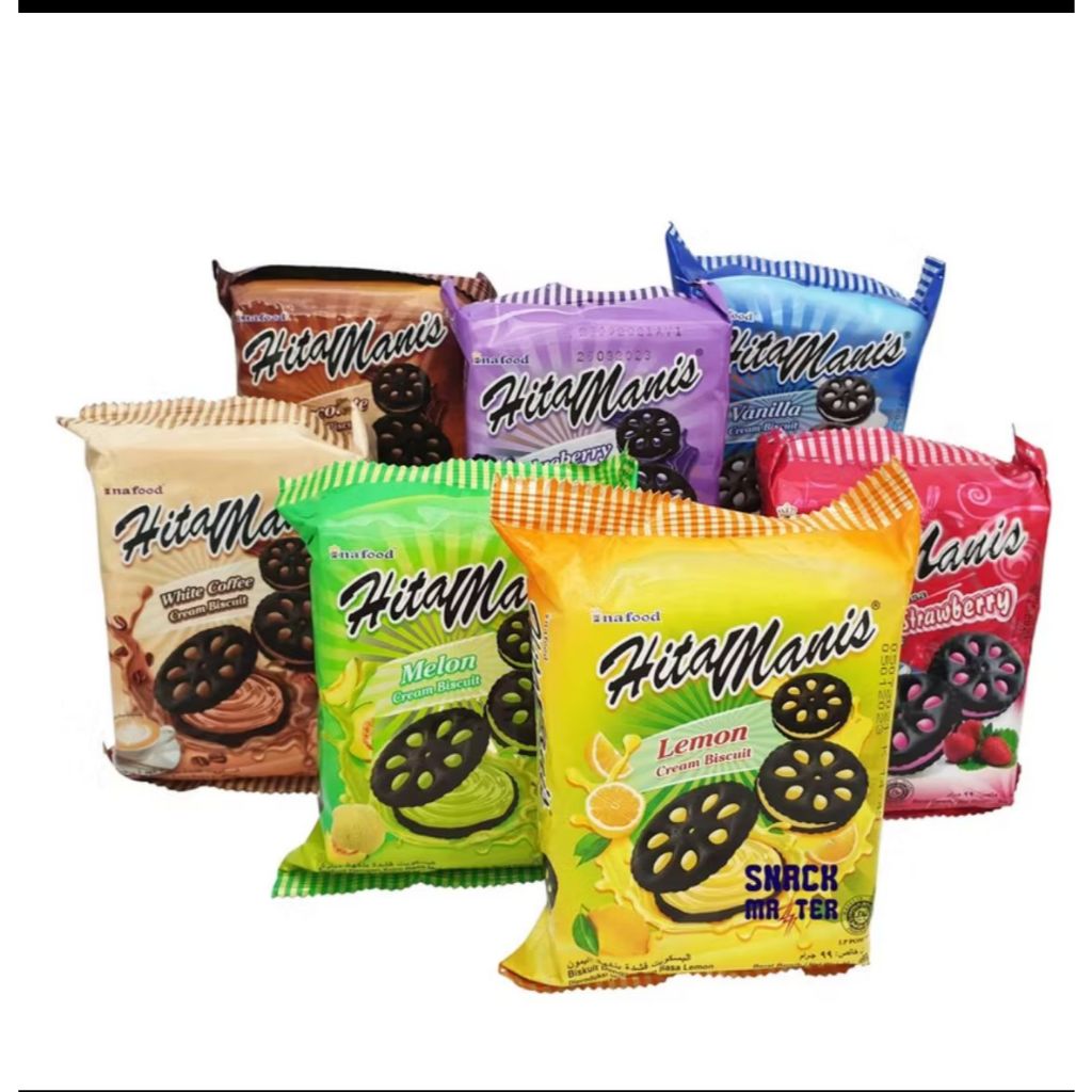 

(Nily Beauty) Okebis Hitam Manis Cream Biskuit 36-1pack (isi 12pcs)