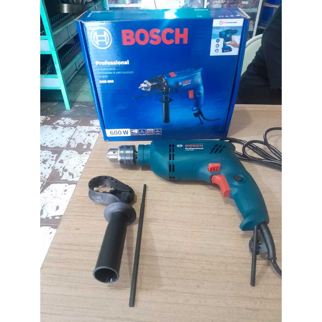 Mesin Bor Tangan BOSCH GSB 600 13 MM Bor Beton