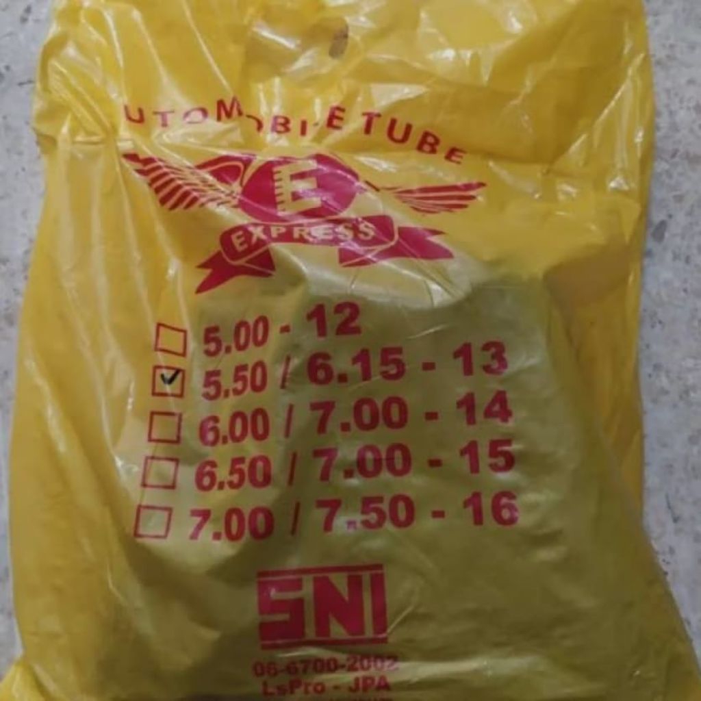 BAN DALAM RING 12-450 MERK EXPRESS VIAR KAISAR TOSSA JIALING BAN DALAM 12-450 MERK EXPRESS BAN DALAM