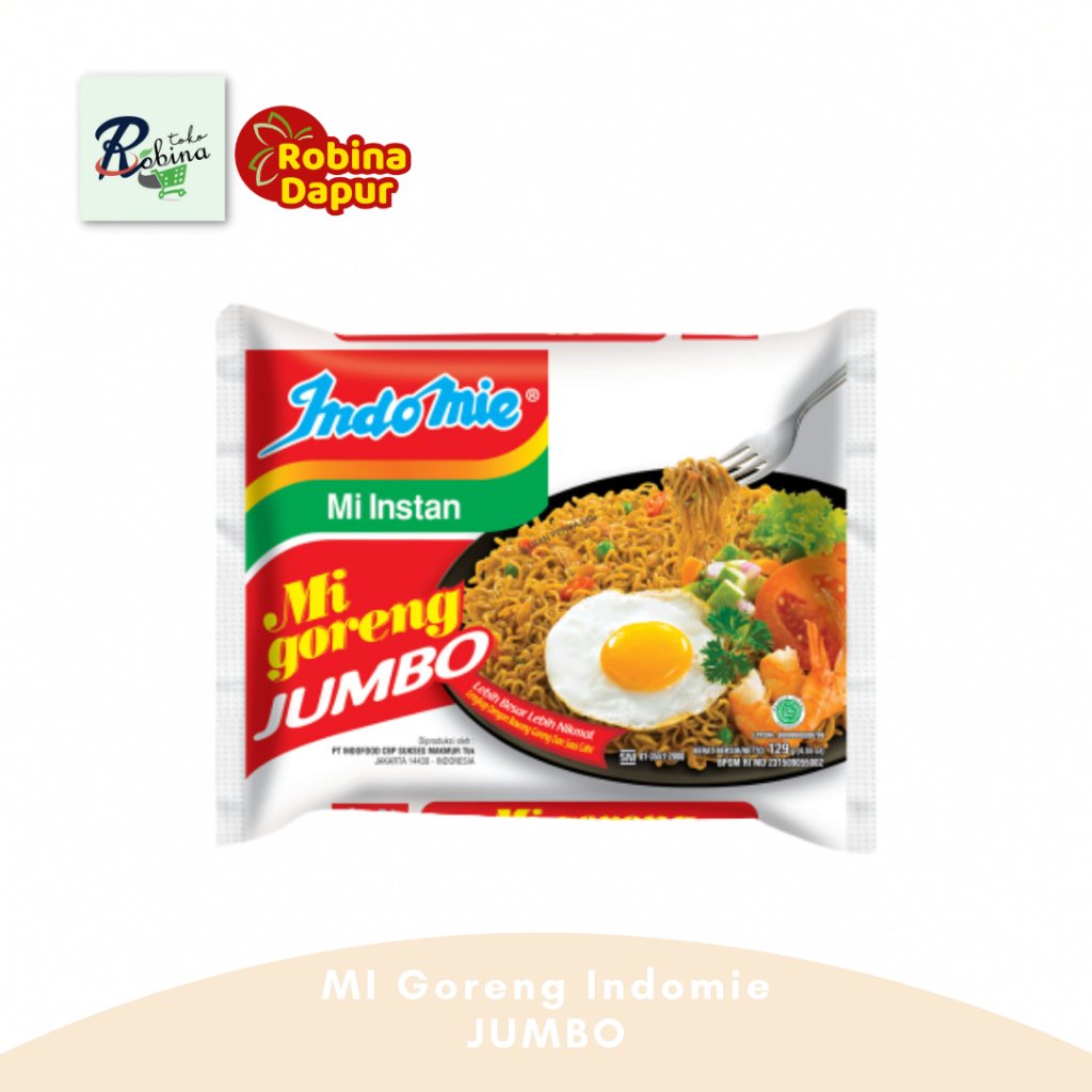 Indomie Goreng Jumbo - Indomie Goreng mi instan