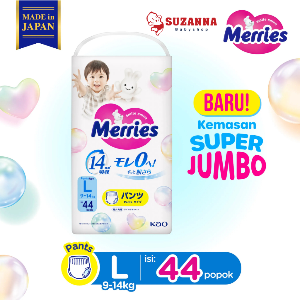 Merries Premium Pants L44 Popok Bayi