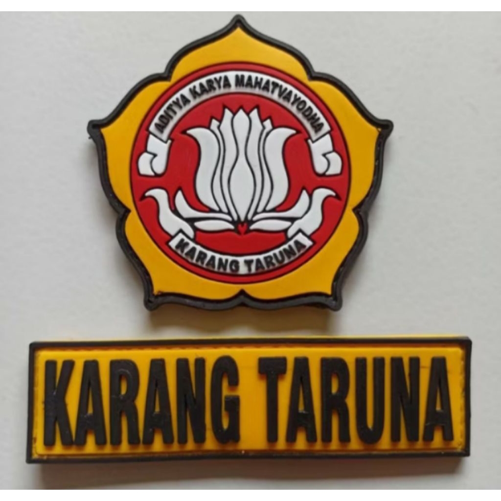 Logo rubber patch karang taruna