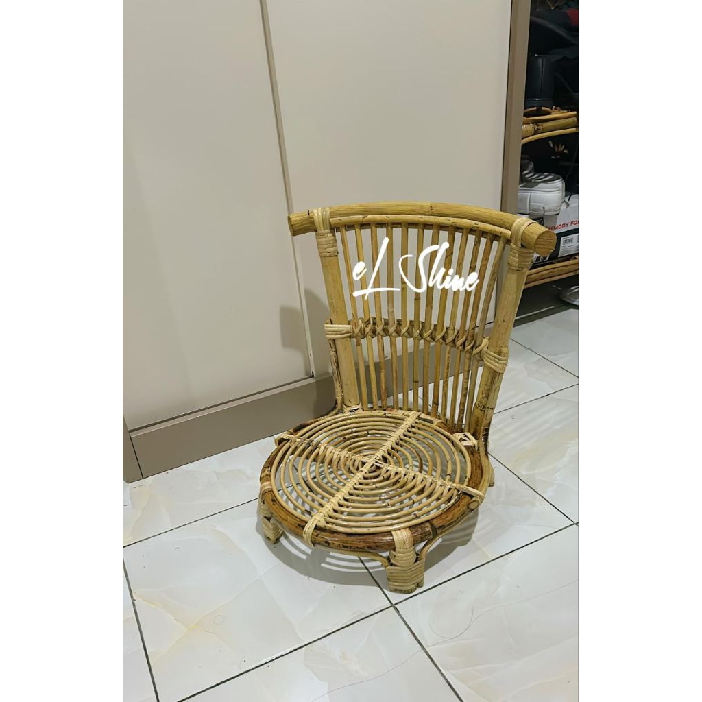 Kursi Lesehan Rotan Kursi Lantai Rotan