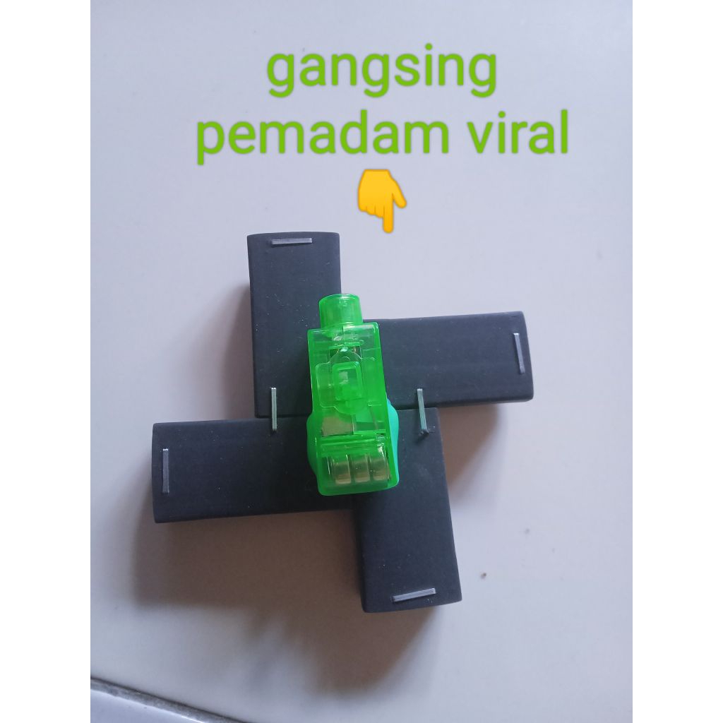 gangsing pemadam mainan anak gangsing penghapus spiner lampu viral