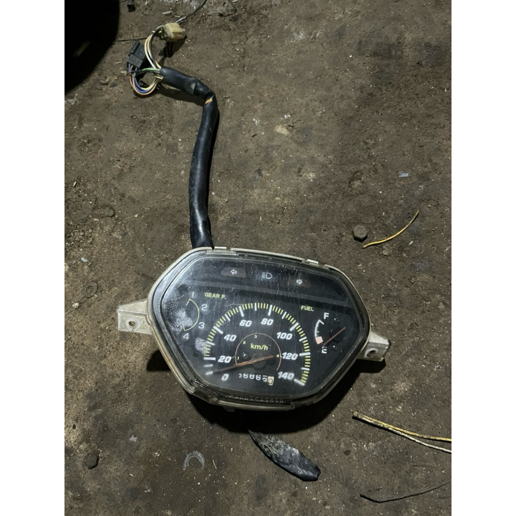 spedometer honda supra x 110 lama ori copotan