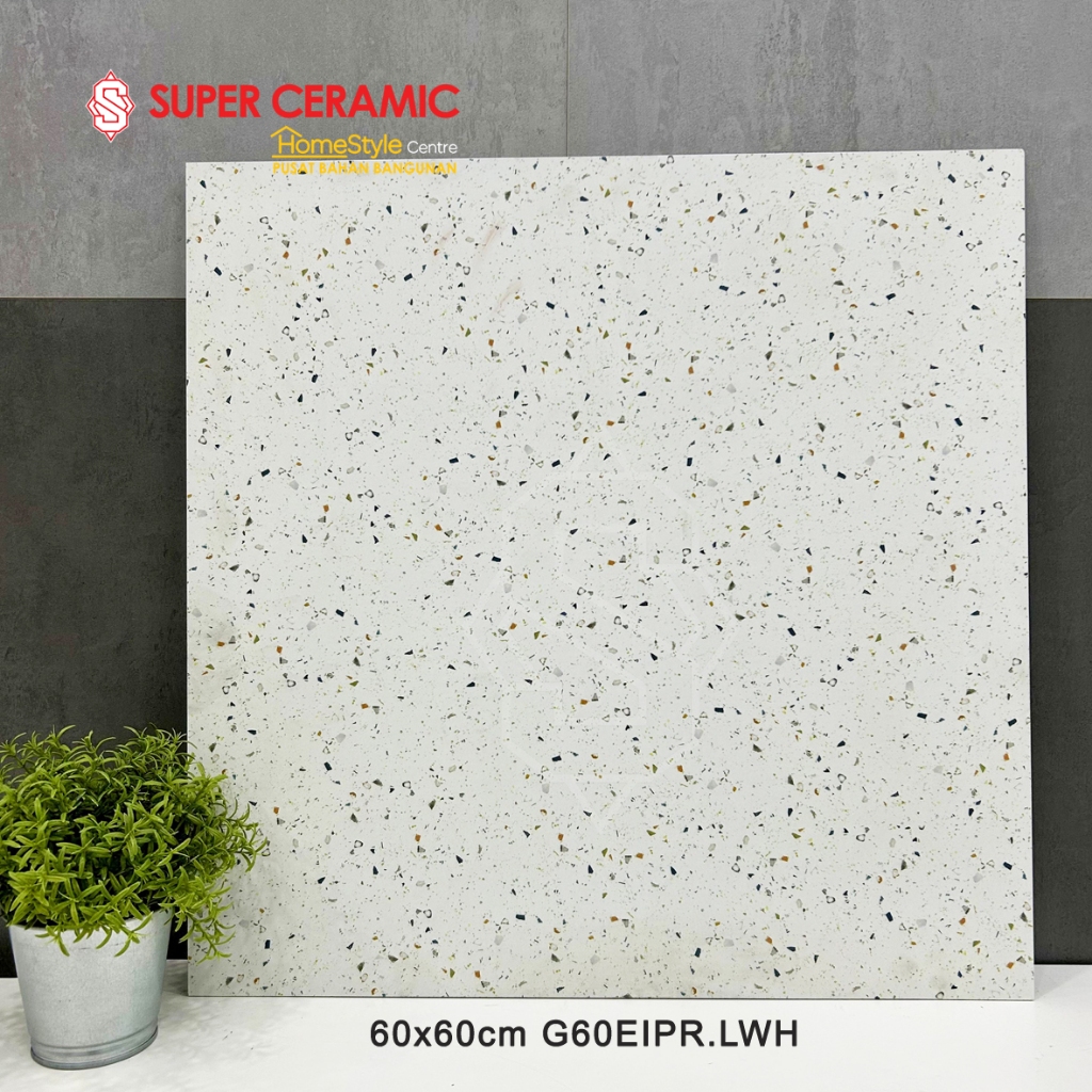 ATENA 60x60 Granit Lantai Matt ANTI SLIP - G60EIPRLWH (Elips)