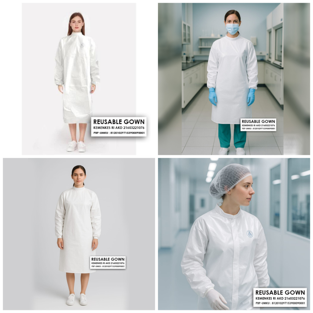 APD GOWN | GOWN MEDIS | SURGICAL GOWN | DISPOSABLE SPUNDBOND | MICROPORUS GOWN | APD RUMAH SAKIT