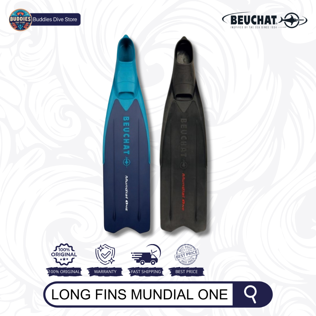 Beuchat Long Fins Mundial One - Freediving Fins