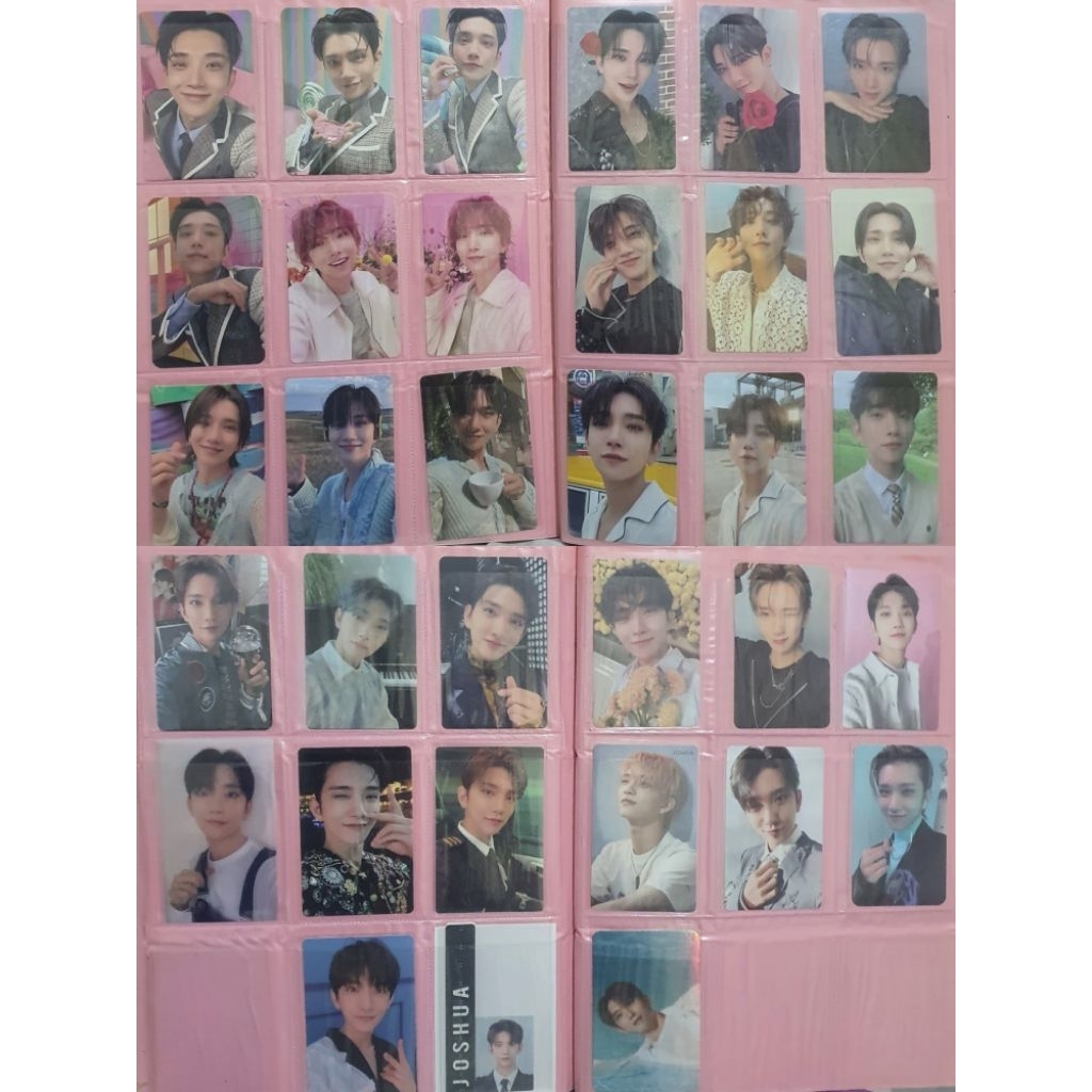 PHOTOCARD JOSHUA OFFICIAL SEVENTEEN stf centil dream fallin flower hmv (part 2)