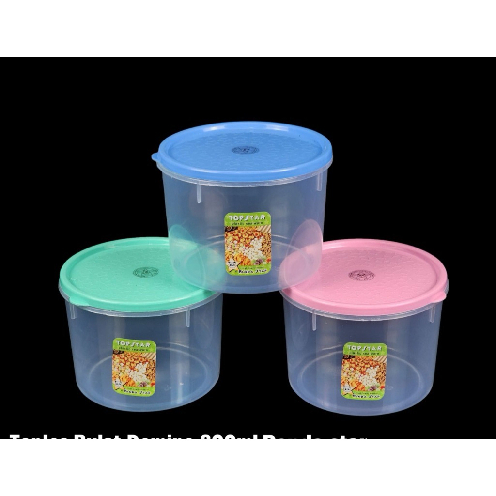 toples bulat mini plastik 500ml panda star