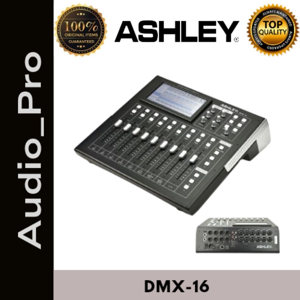 MIXER DIGITAL ASHLEY DMX-16 / DMX-16 MIXER DIGITAL ASHLEY ORIGINAL