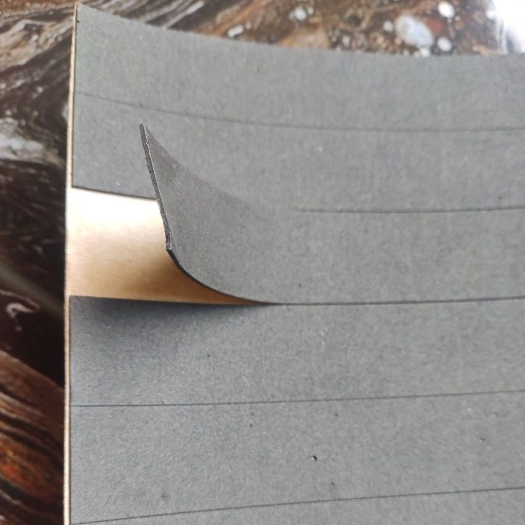 lakban busa eva foam tape peredam getaran pada box speaker lebar 25cm × 27cm / 2,5cm x 10sheet