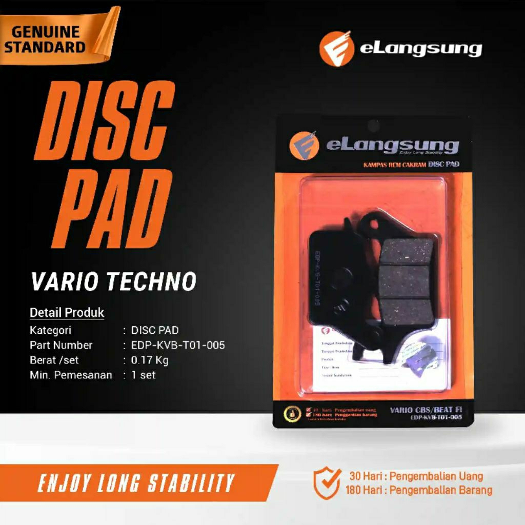 Kampas Rem Depan (FR) Beat Pop/Beat FI/Beat ESP